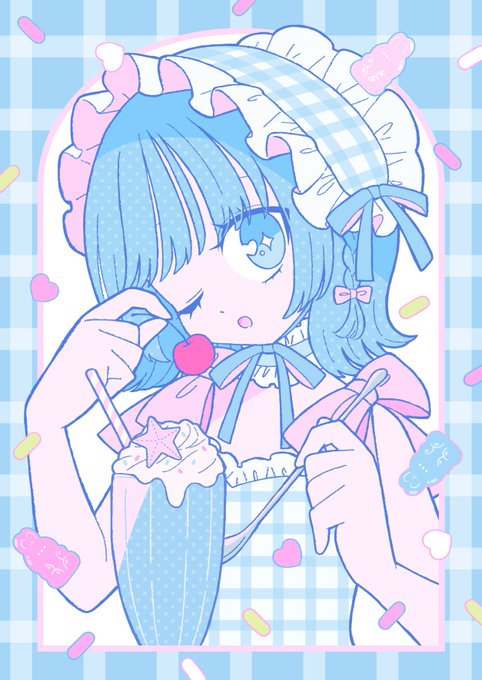 「ribbon strawberry」 illustration images(Latest)