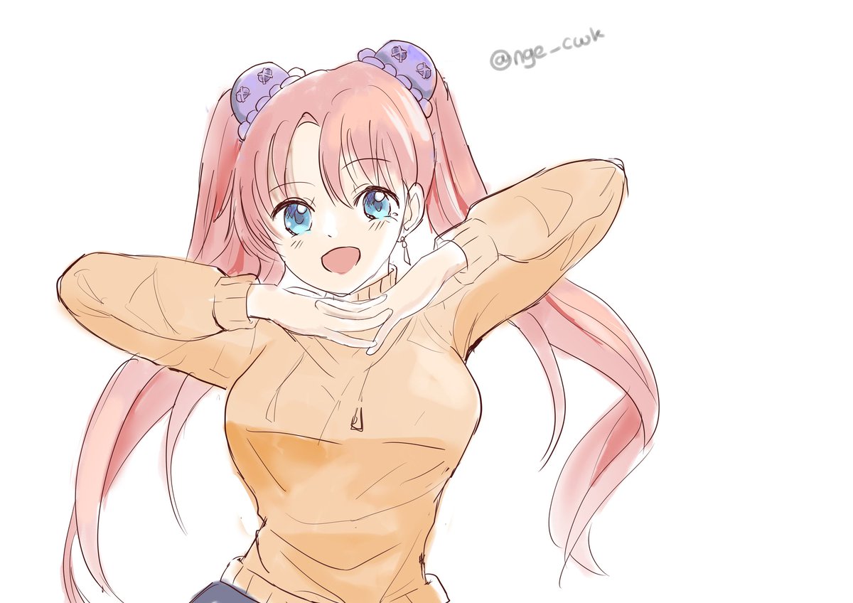 Nge_cwk's tweet photo. Shashi OC Fanart, sorry if it's no lt accurate 😓 thank you for lending your OC~ https://t.co/zwDj8VK1jm