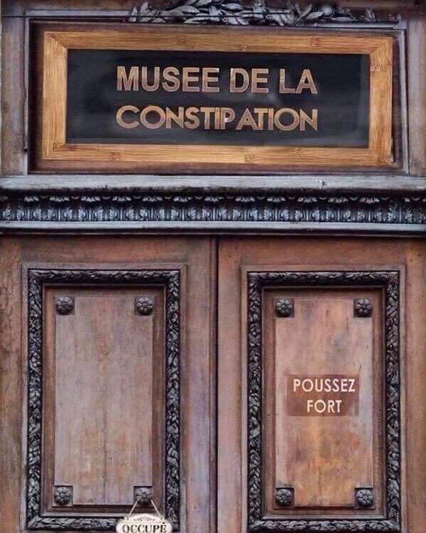 Ce musée est à chier