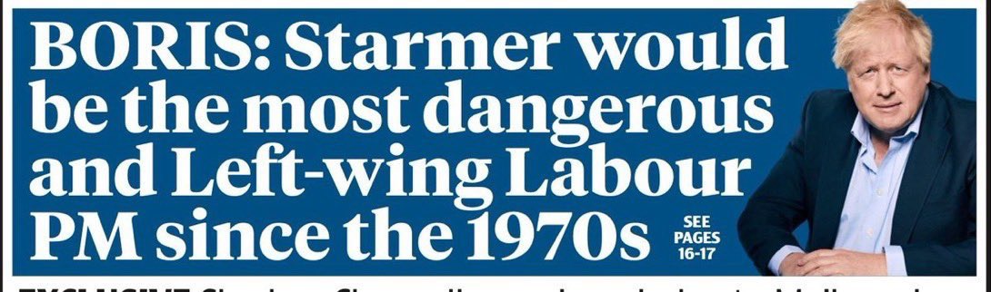 Ace. During his second term, maybe he could be the most dangerous and left-wing Labour PM since 1951.