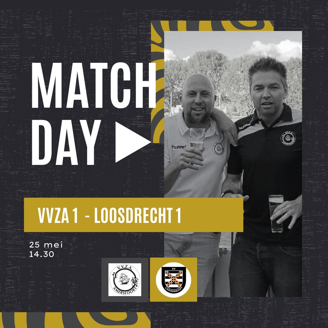M A T C H D AY 
14.30 VVZA 1 - Loosdrecht 1

Vandaag de laatste competitiewedstrijd van dit seizoen. We nemen ook afscheid van Trainer Sebastián Verhoeve en onze Freek Rubrech. 

Laten we er een mooie dag van maken en eentje voor in de boeken!  Dat verdienen deze zeehelden!