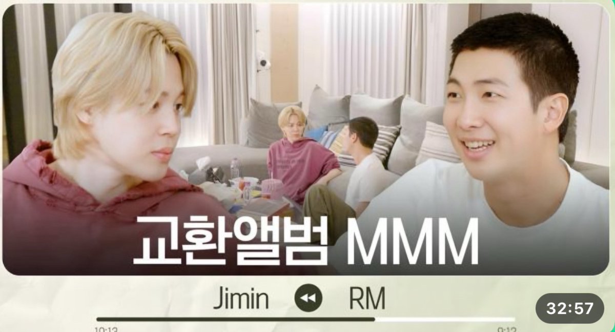 ＼ Check ✔ ／ 교환앨범 MMM(Mini & Moni Music) - RM 公開されました🐨🐥 ＿＿＿＿ 昔も今も 同じようにおっちょこちょいで 同じようにかっこよくて 同じようにすごい人だと思います なので僕にとっては絶対に必要な人ですし これからもずっと 　　　そばにいてほしい人です。 ＿＿＿＿