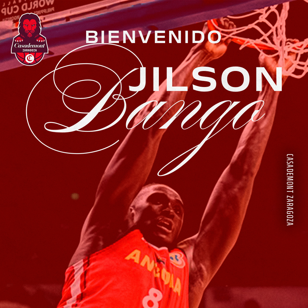 casademontBZ's tweet photo. 😤 La 𝐩𝐨𝐭𝐞𝐧𝐜𝐢𝐚 de Jilson Bango aterriza en Casademont Zaragoza

🌟 Revelación en la @easyCreditBBL 
⛔️ Máximo taponador
💪 Registros mejores que los de jugadores como Serge Ibaka

🔗 https://t.co/uCAyng8wyg https://t.co/bzrwjcJeCX