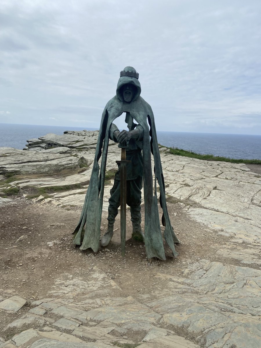 Stunning walk around #TintagelCastle home of #KingArthur Recommend it to anyone, but it’s steep and a good workout.