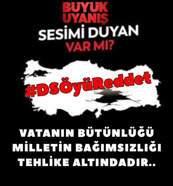 Üç günde 100 binlerce tweet atıldı Meclisteki parti başkanı ya da milletvekilleri bu Twitleri görmedi mi Neden sessizler kimden neyden korkuyorlar #DSÖyüReddet