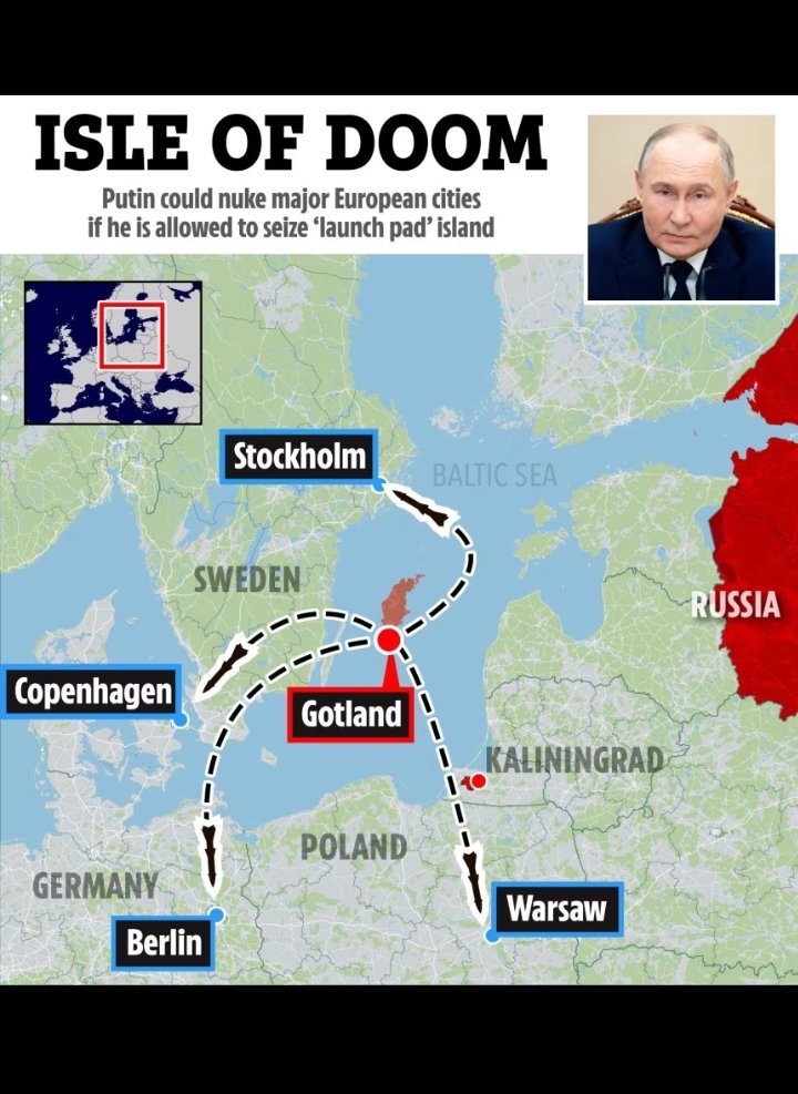 They came for @Ukraine 
then seized @Crimea then brought @NorthKoreaFndn weapons @China. Next island off Sweden w/ NUCLEAR LAUNCH PAD. B4 they FLIPPED SAUDI'S TO IRAN who ATTACKED #ISREAL, while @XHNews CHINA HARRASED @PlanPhillipines & @MOFA_Taiwan #wtf #DoSOMETHING