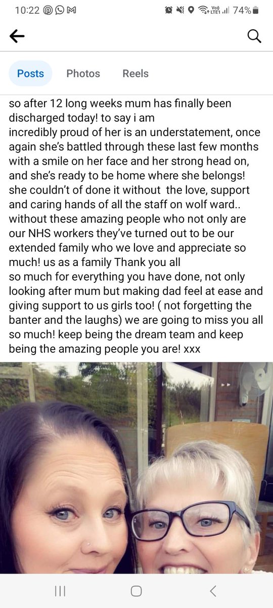SueClemow's tweet photo. Such a proud moment for the staff on Wolf. Amazing words from the family. Well done team Wolfies (shared with consent)@HannahRN91 @Nickymetty @UHP_NHS @DerrifordNurses @PtExpUHP https://t.co/qp49lTXxAs