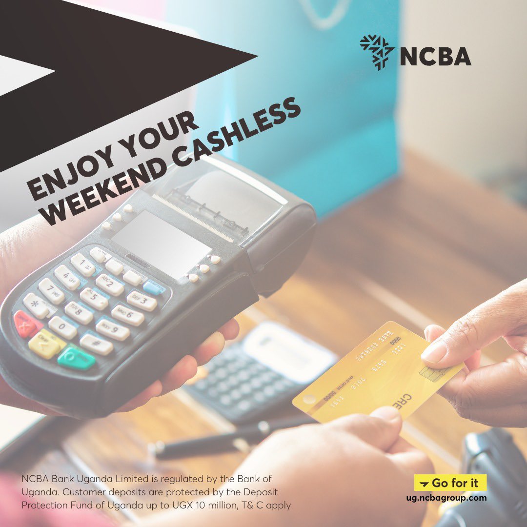 Make your weekend plans even better with #NCBACashless. Effortless payments for all your activities, from brunch to a night out. Swipe, Tap, and go have a blast! #goforit
