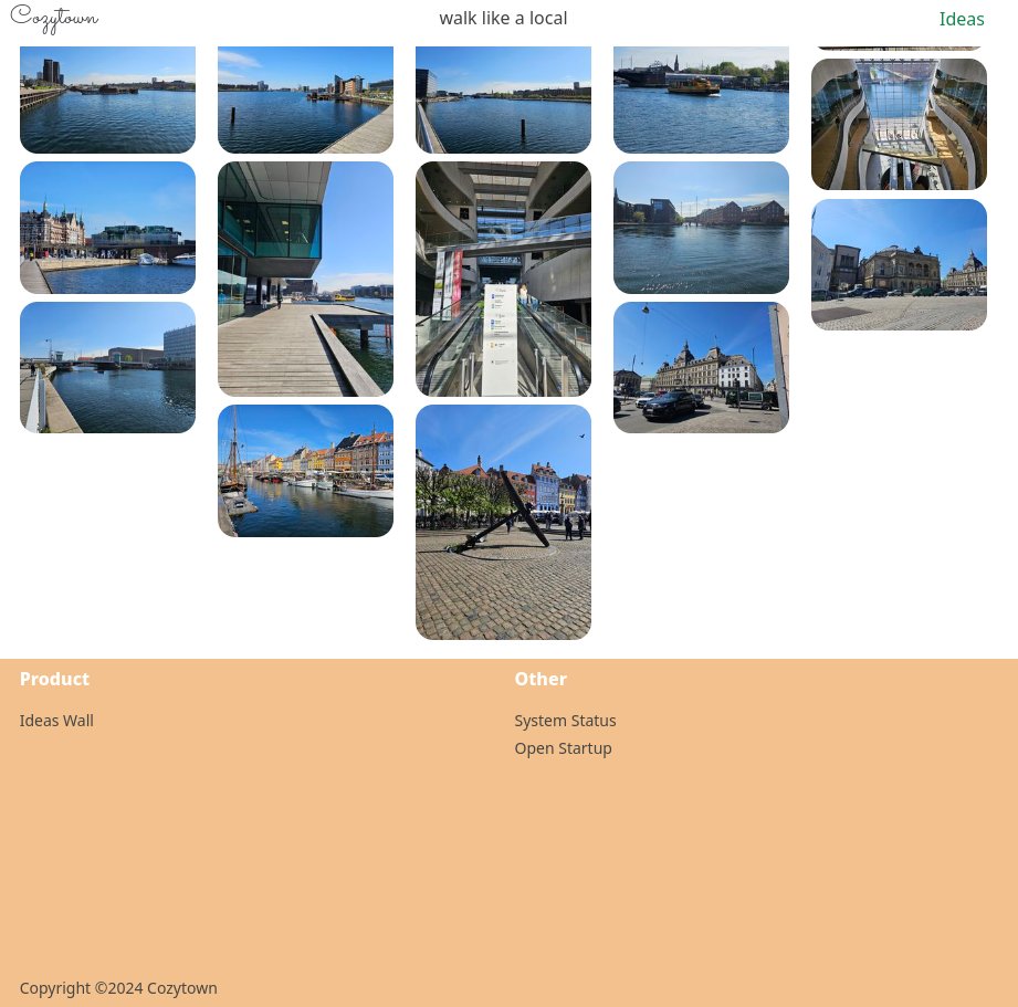 sketchground's tweet photo. Work on https://t.co/lADaEgsYUf has been a bit slow this week. But still managed to add a footer to all pages and release the photo wall called "ideas wall".
#buildinpublic https://t.co/WeSr6E1yxc