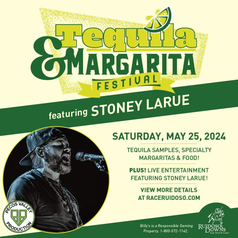 stoneylarue's tweet photo. Ruidoso Downs, NM!
TONIGHT at @ruidosodowns Race Track and Casino! The Tequila and Margarita festival!
Let's do this Ruidoso Downs, New Mexico! Gonna be a good time!
More info: https://t.co/CpeU5HnGbY
See you all there!
#stoneylaruetour2024 #doublelive25 https://t.co/GzduU3S1Lz