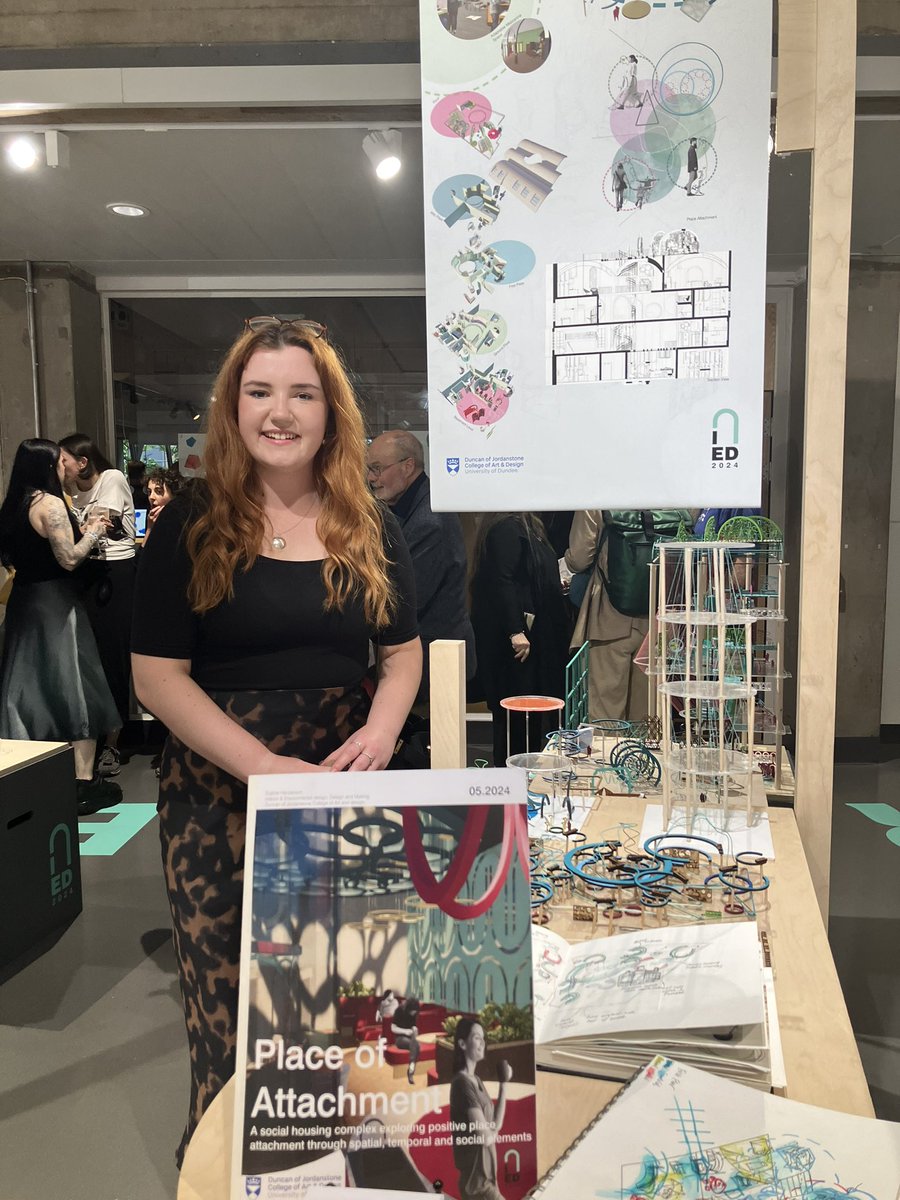 susanpmains's tweet image. Really enjoyed visiting the #djcaddegreeshow &amp;amp; chatting with students about their amazing work. Brilliant range of projects. Well done to everyone @DJCAD! Check it out over the coming week. @dundeeuni #Dundee