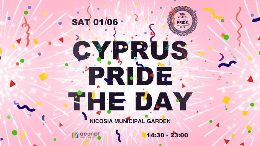 We proudly support once again this year’s 🏳️‍🌈 🏳️‍⚧️ CYPRUS PRIDE! 🗓️ Sat. 1 June 2024 📍 Nicosia Municipal Garden 14:30-15:15 Children's Theatre 15:15 -16:00 Book Reading 15:45-16:45 Placard Making 16:45 Speeches 🌈 17:30 MARCH 18:00-23:00 Entertainment facebook.com/events/s/cypru…