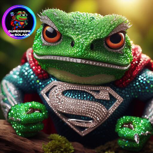 The Superpepe community is diamond handed, soon we will be rewarded. 💎🐸

#superpepe on #solana