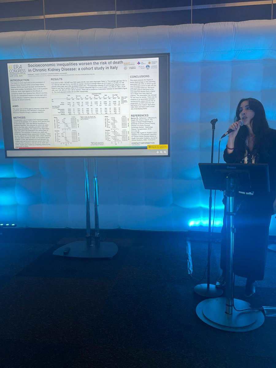 Violadmb's tweet photo. Brilliant young nephrologists smashing focussed oral and poster sessions at #ERA24! ADPKD and LVH, social deprivation and CKD, CKD-associated pruritus, fatigue in HD 🩺🧬🫘

#WERA Empowered women empower women! 

@M53069Marta @ERAkidney @womeninnephro https://t.co/PdXmg3t9Ul