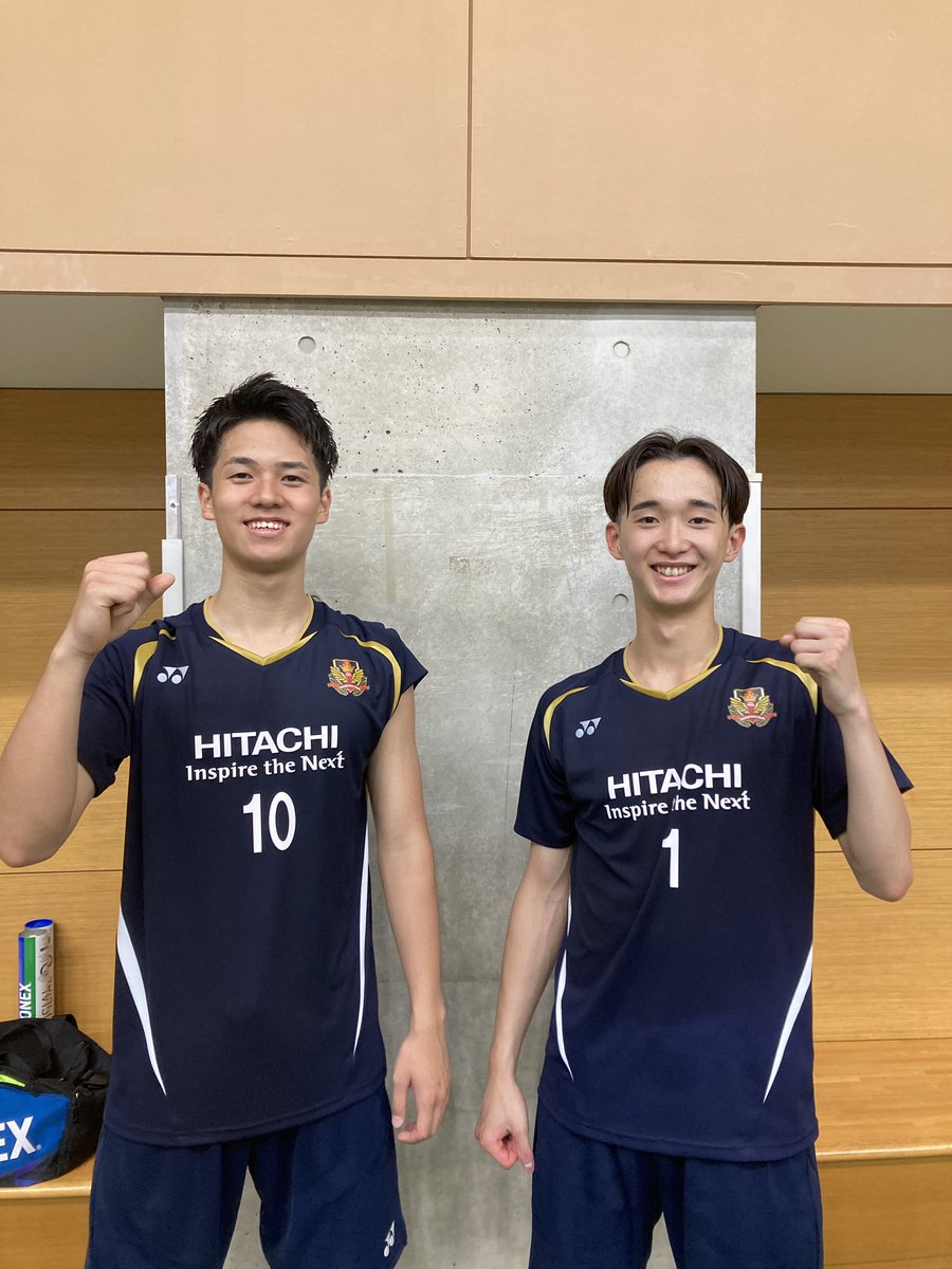 バドミントン 日立 日立情報通信エンジニアリング バドミントン部 on X
