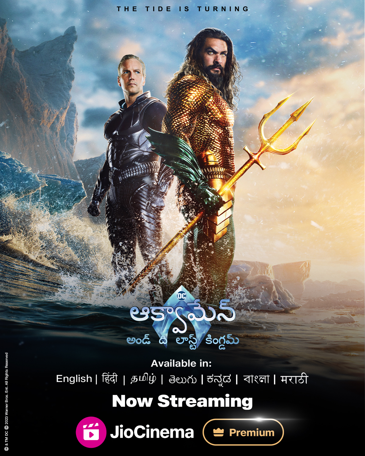 JioCinema on X Dekhiye Aquaman ka zabardast action apne preferred language mein Aquaman and the Lost Kingdom streaming now on JioCinema Premium. Available in English Hindi Tamil Telugu Kannada Bengali...