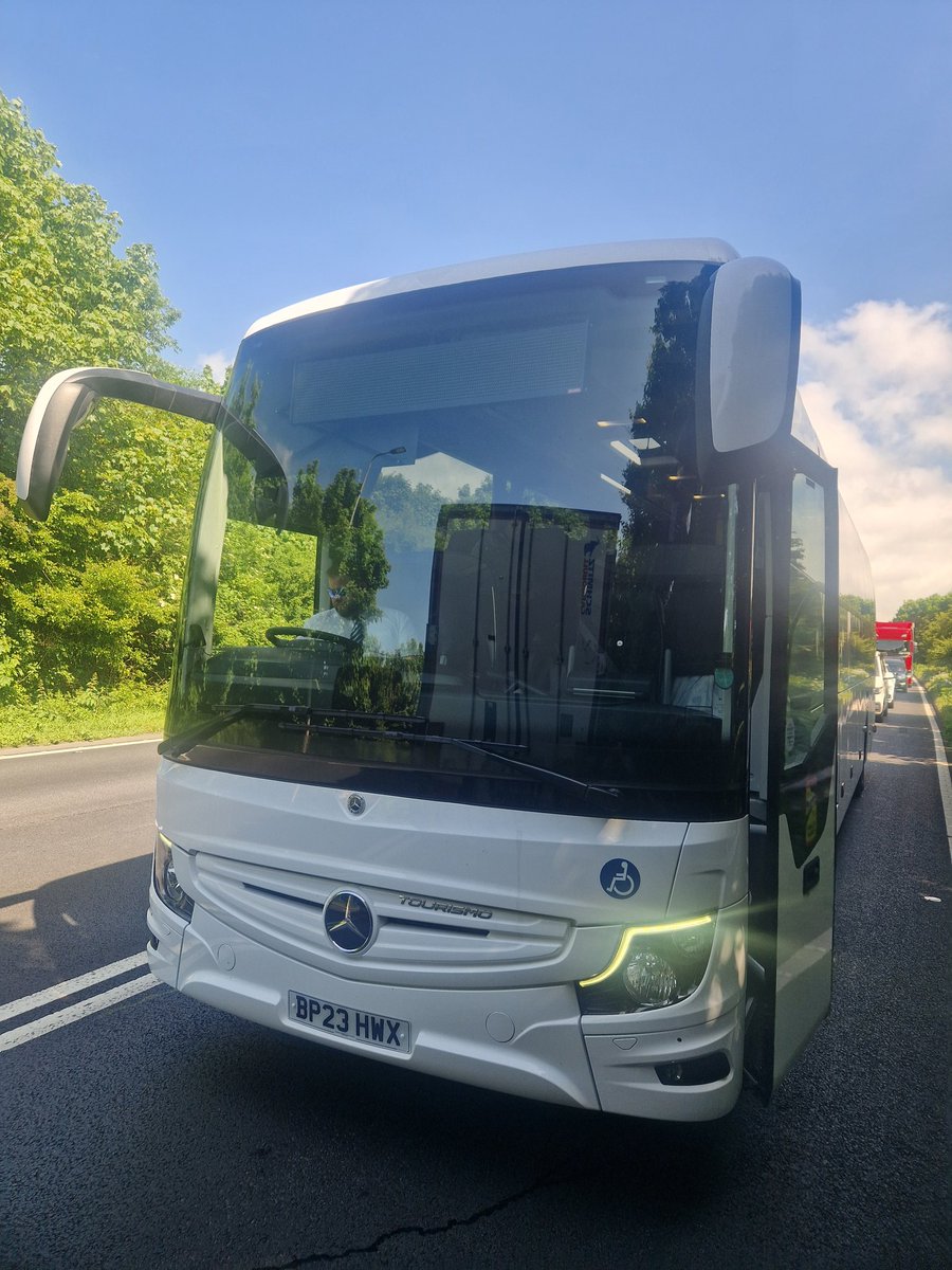 StBenedictDerby's tweet photo. Y9 Belgium trip- safely arrived at Dover, now awaiting the Ferry.
#teamyellow #yr9 https://t.co/w9C40fmvt0