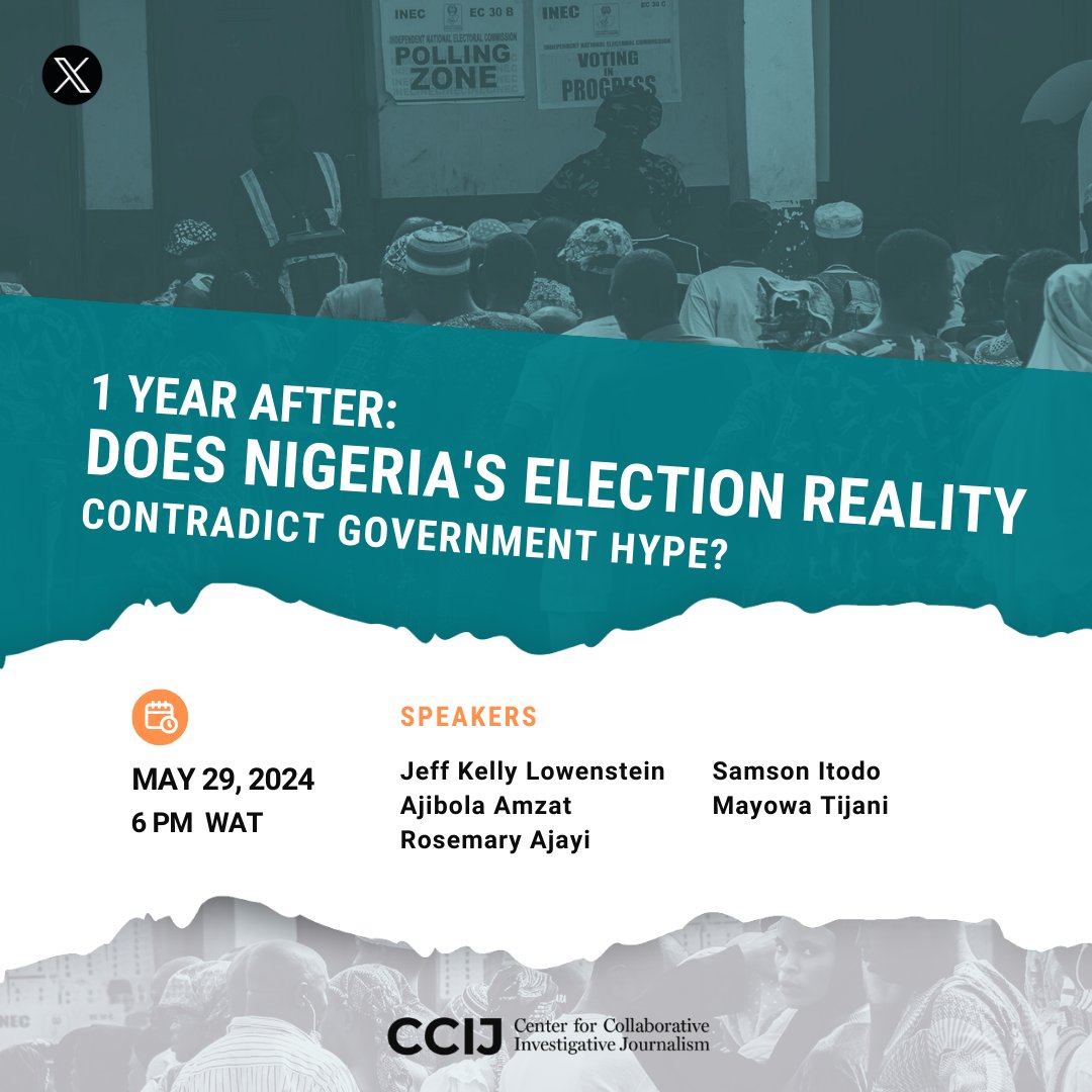 In 2023 President Tinubu received support from less than 10% of registered Nigerian voters, raising concerns about the true representation of the Nigerian people's will and the future of Nigerian democracy. Our team at CCIJ and members of our West Africa Hub have spent months on