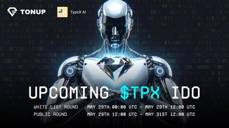 🚀 Découvrez #TypoX AI, le premier protocole IA sur TON, qui se lance le 29 mai sur #TonUPx ! Connectez un milliard d'utilisateurs au Web3 avec des outils multilingues. Participez au lancement de $TPX  🌐💡 #Web3 #Crypto #AI #Blockchain 

🔗 Plus d'infos : tonup.io/project/typoxai