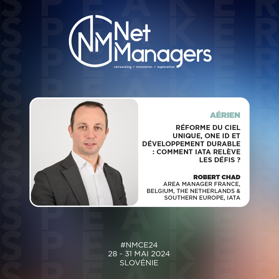 J-3 avant de partir à la découverte de la Slovénie ! 🇸🇮

Robert Chad, Area Manager France, Belgium, The Nederlands &amp; Southern Europe @iata sera de la partie pour cette nouvelle édition et animera une conférence sur le thème de l'aérien 🎤
#NMCE24