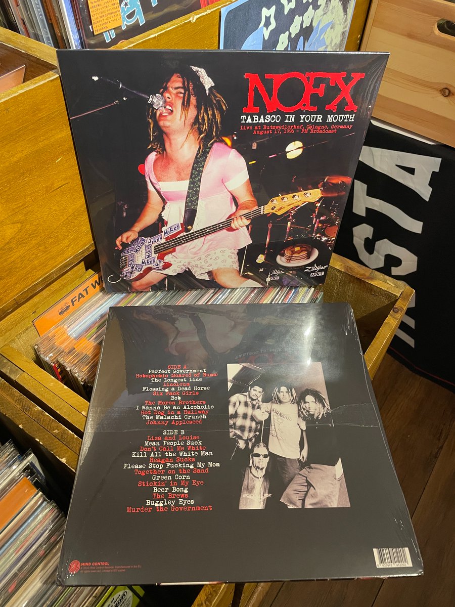 2024年新作！NOFXの1996年にドイツで行われた伝説的なライブを収録したライブアルバムが入荷！ icegrillsnerds.com/?mode=grp&gid=…