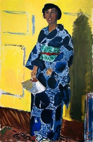 “ If #history were taught in the form of #stories, it would never be forgotten.” • Rudyard Kipling [The Collected Works] #Literature |•• Cuno Amiet,1921 #portrait