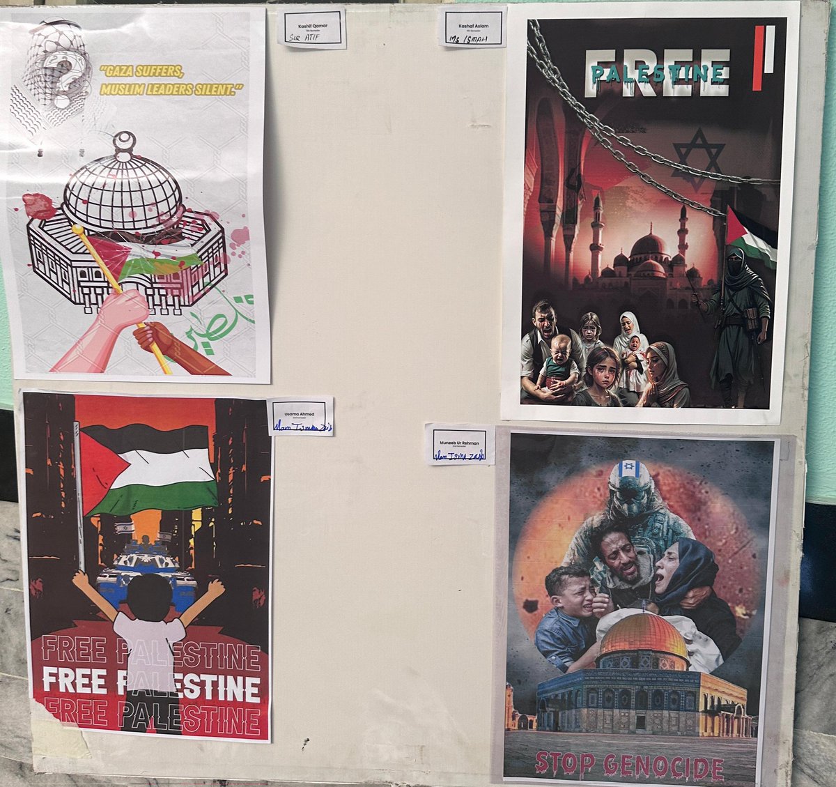 KhawajaJee_'s tweet image. Every voice counts. Raise yours for Gaza! #RiphahVoiceForGaza #FreePalestine