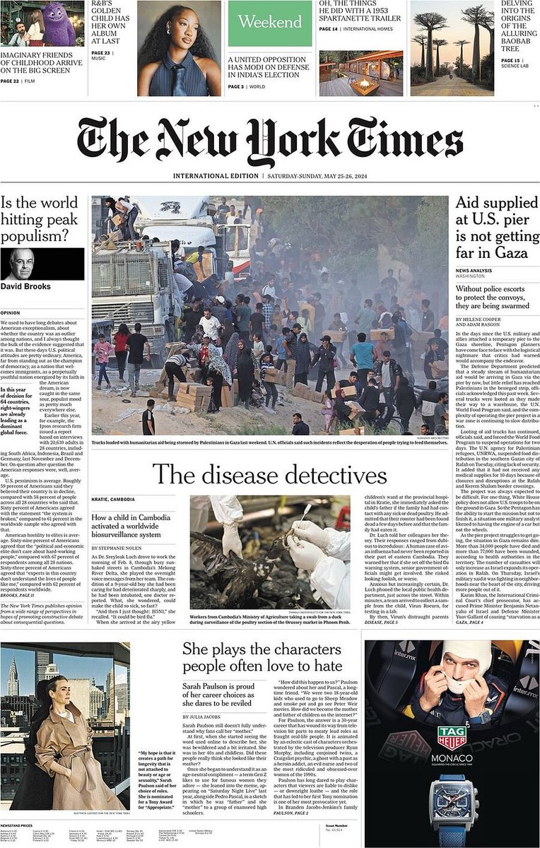 🇺🇸 The Disease Detectives ▫When A child in a small Cambodian town fell sick recently, his rapid decline set off a global disease surveillance system ▫@snolen ▫is.gd/6OTPR7 👈 #frontpagestoday #USA @nytimes 🇺🇸