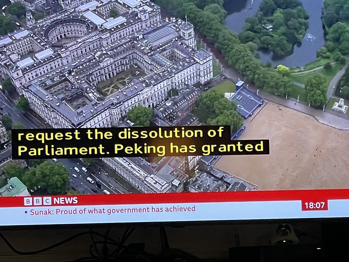 duane_c's tweet photo. China’s influence on the UK is growing… #Pekinghasgrantedtherequestandwewillhaveageneralelection https://t.co/PcBqExF2Df