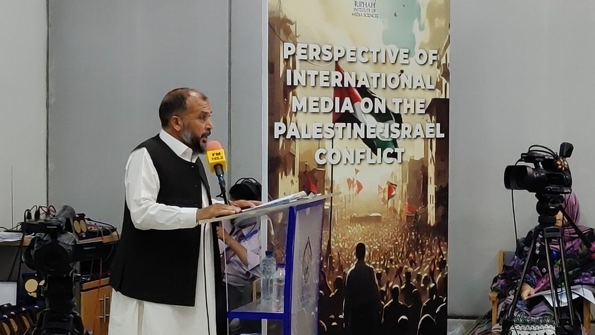 ShahmeerKhanCh's tweet image. #RiphahVoiceForGaza