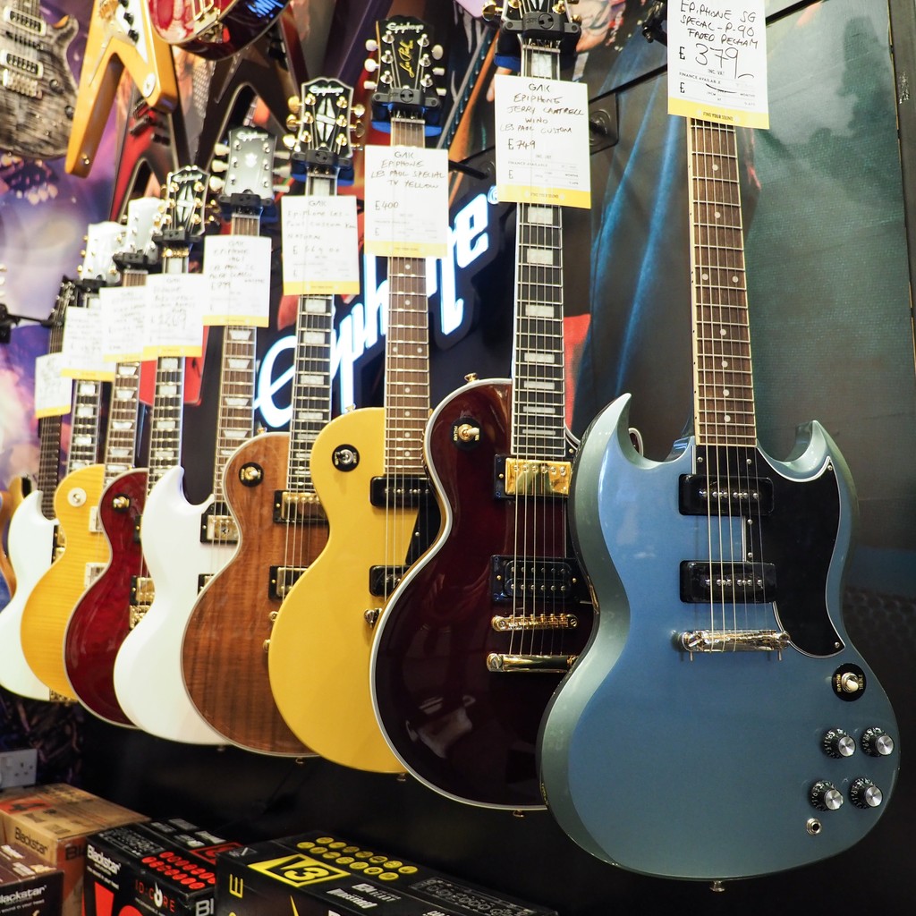 Which of these Epiphone guitars would you pick? 👀

We've got a bunch of desirable models in our shop in Brighton for you to come and have a snoop at 🎸

Or you can browse Epiphone here: bit.ly/4anQI8B