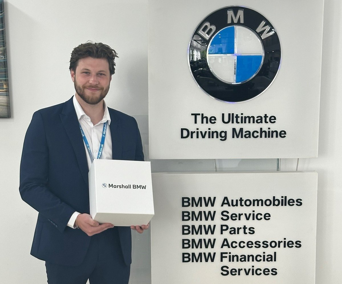 #NewStarter Callum Bridges is excited to start his new role in the Sales team at Marshall #BMW #Hook #Hampshire!

Congratulations and we hope you enjoy your goodie box! #marshallmoments