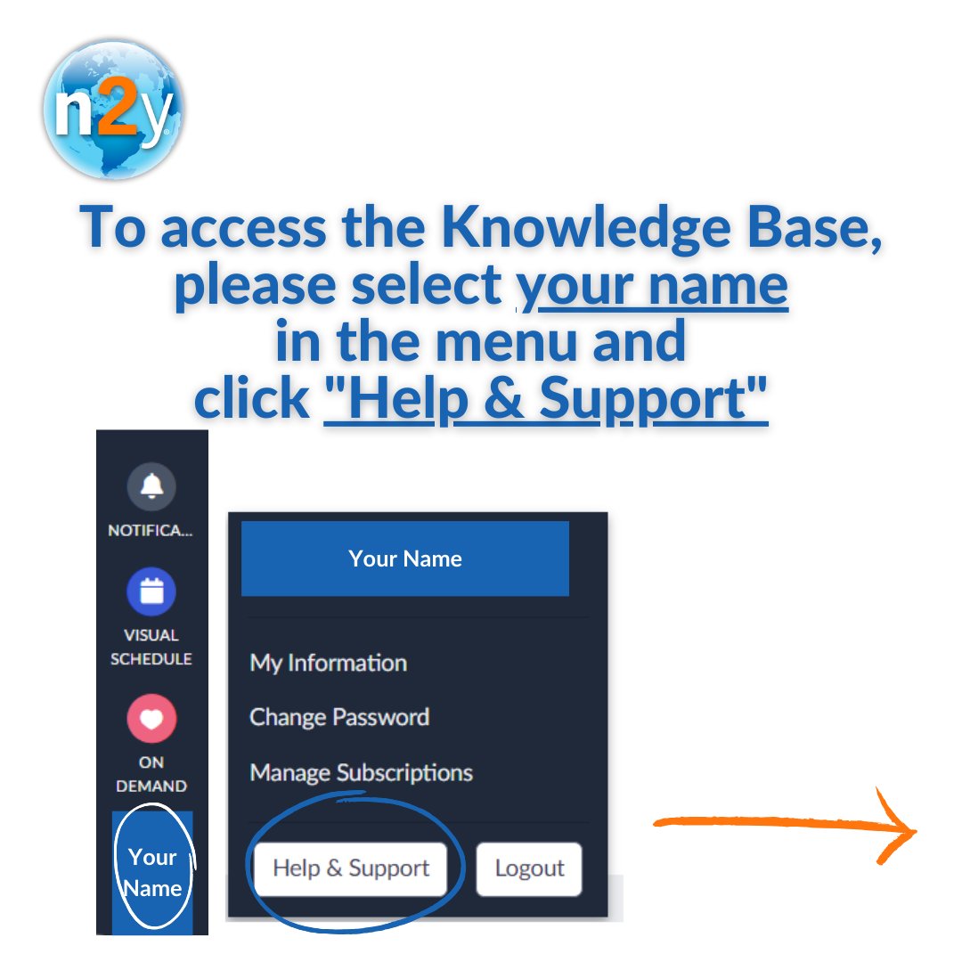 Everwayglobal's tweet image. Our Knowledge Base is a complimentary help tool, available 24/7 to support you in making the most of our programs and resources. Check it out today to enhance your experience and streamline your workflow: ow.ly/8jwm50Rhlac  
#n2y #KnowledgeBase #AlwaysHereToHelp