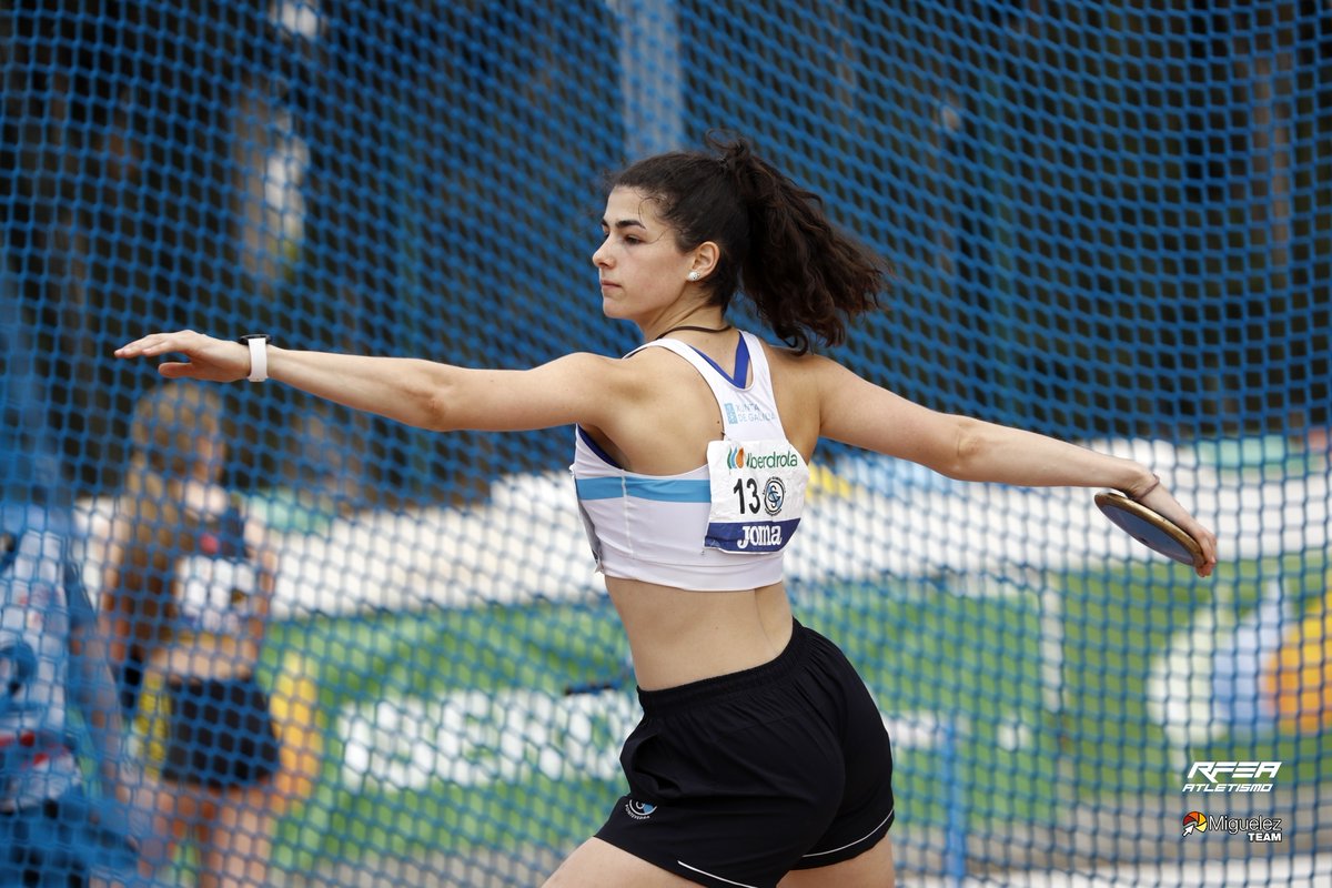 Primera División: 🏆 Final Título 🚺
#LigaIberdrola #CEclubes

Disco
1ª María Ezquerro (<a href="/SGimnastica/">Sociedad Gimnástica</a>) 47.41 m

📺 <a href="/LaLigaPlus/">LALIGA+</a>
📊 bit.ly/4bvv0jP
