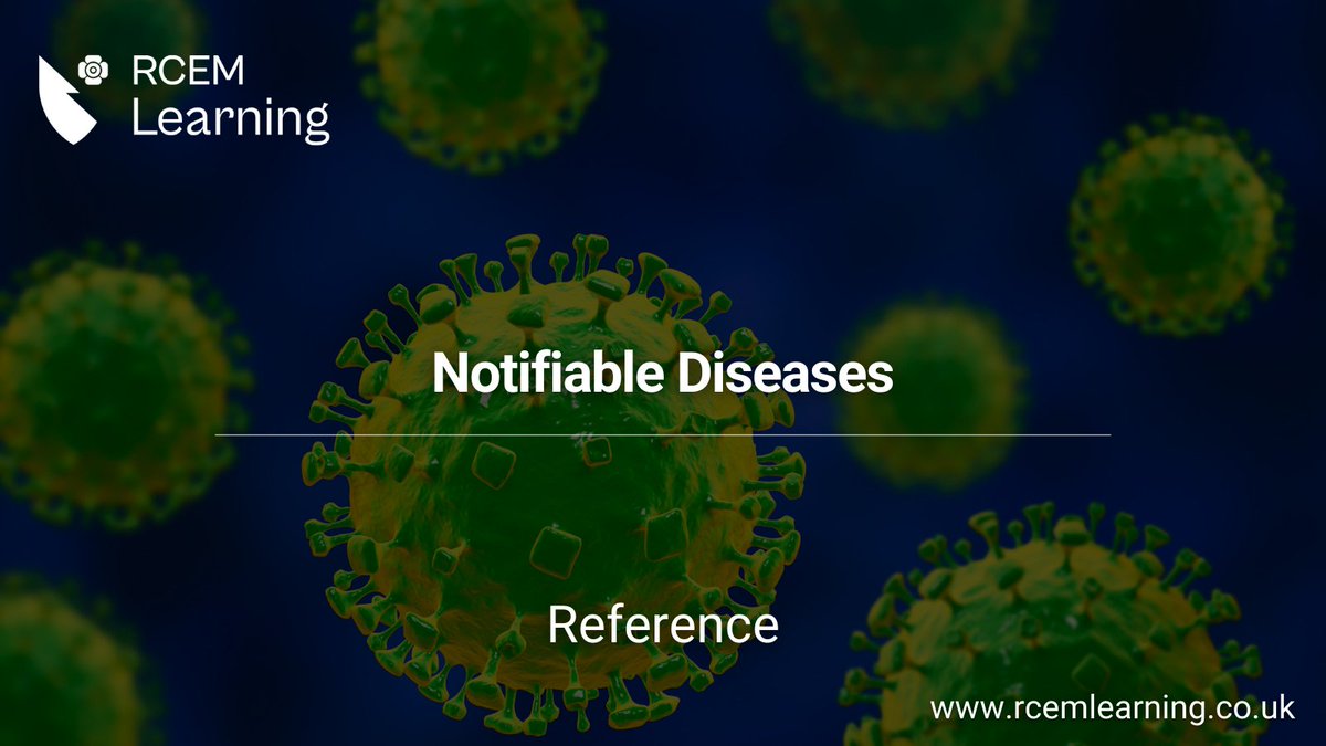 As of May 2024, cases of diarrhoea and vomiting are high. Transmission usually occurs when an infectious agent is transmitted from an infected individual to a susceptible person. 

Revise your knowledge on 'Notifiable Diseases' here: rcemlearning.co.uk/reference/noti…