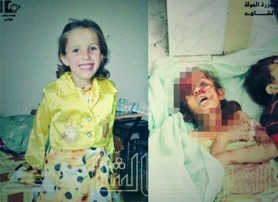 الطفلة السورية 'ياسمين عبد الرزاق' قتلوها شبيحة بشار الأسد وميليشيا إيران في مثل هذا اليوم من العام 2012 ذبحًا بالسكاكين في مجزرة الحولة بريف #حمص #ذكرى_مجزرة_الحولة