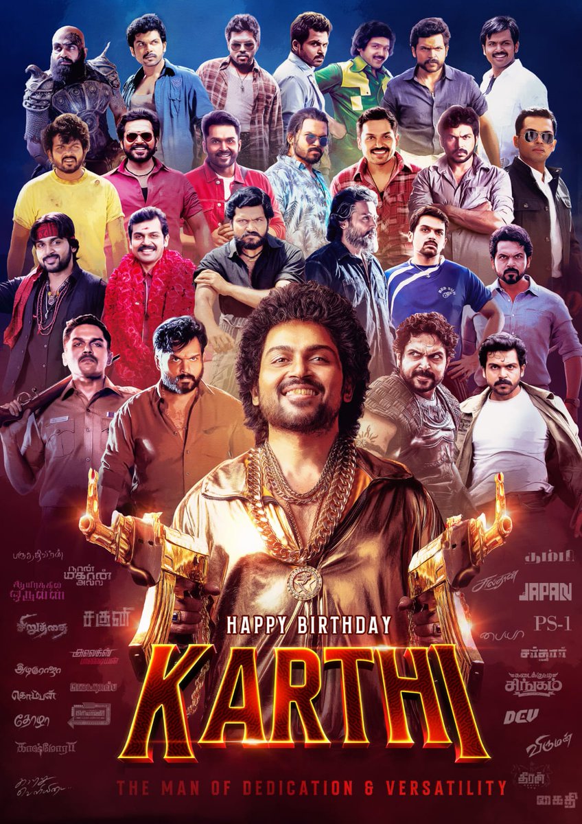 MuhammedSahalP3's tweet photo. • Wishing the epitome of versatility, @Karthi_Offl Anna, a Happy Birthday! 🎂🥳 Your dedication to the craft brings every role to life. May this year bring you even more success and blockbusters! ❤️‍🔥💥

#Karthi #Karthi26 #Meiyazhagan #HappyBirthdayKarthi #HBDKarthi https://t.co/TPU8zVRV1q