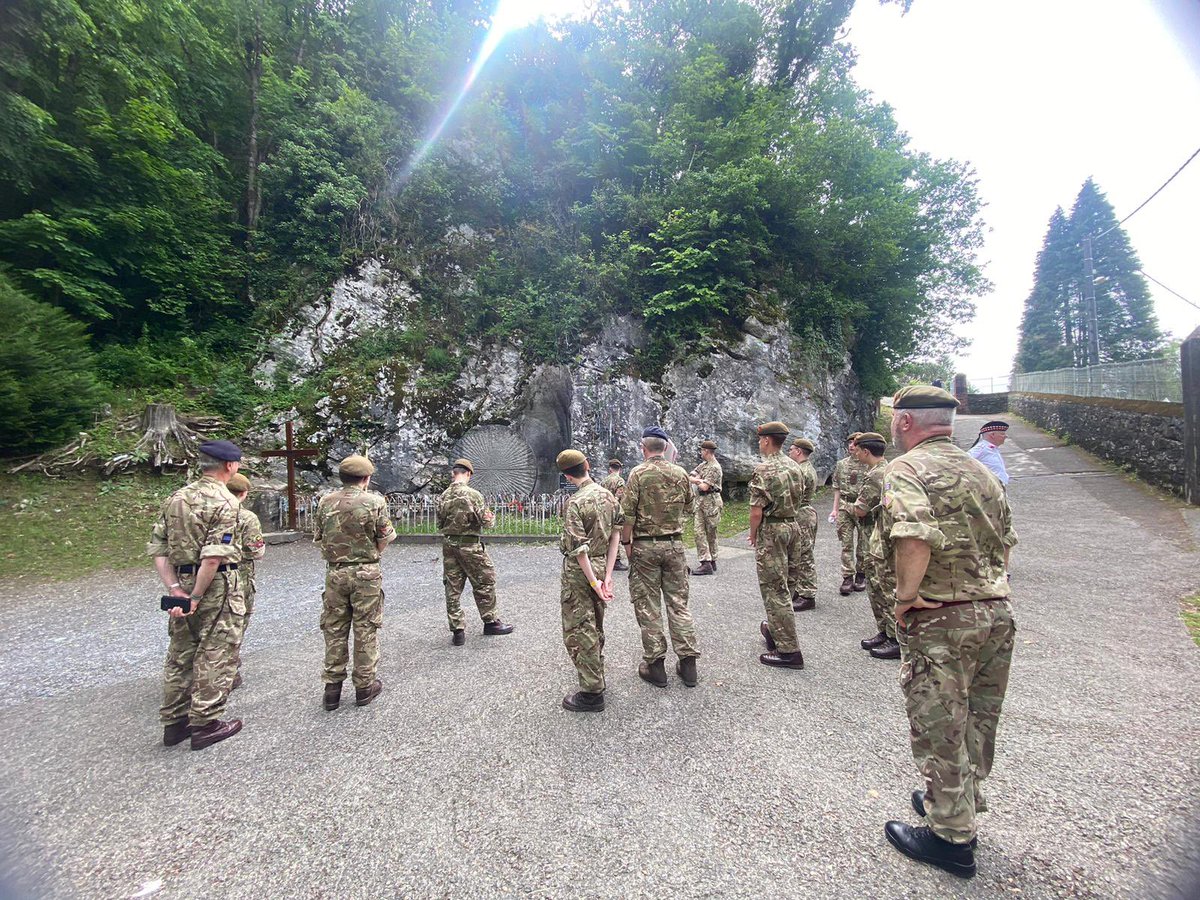 alanpjeans's tweet photo. International Military Pilgrimage to Lourdes continues to inspire, connect, and encourage… https://t.co/OyFklwmaAu