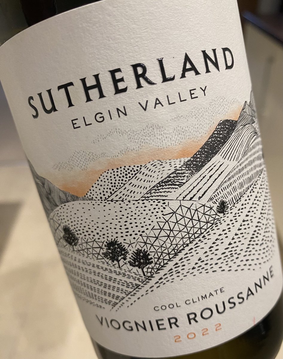 What a treat to have <a href="/ThelemaWines/">Thelema</a> at my local wine shop. Stellenbosch comes to Leeds! The Viognier Roussanne from Elgin was drinking so well. Thank you Thomas