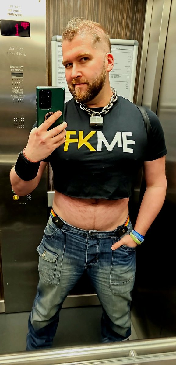 Had a great time last night at @XXLLondon in @BirminghamBoltz rocking my @FKME_merch top having a blast with so many wonderful guys. Check out their site Fkmemerch.com as their stuff is selling hot 😁😜🔥