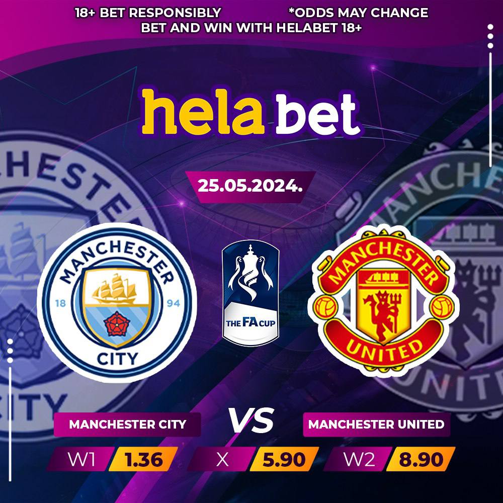 Manchester derby leo lazima city walie. Place your bet on helabet and enjoy 100% bonus when you register using promocode MERVERICK. Use the link to register and place your bets 1212fghnna.com/L?tag=d_343144… 1212fghnna.com/L?tag=d_343144… Bet responsibly