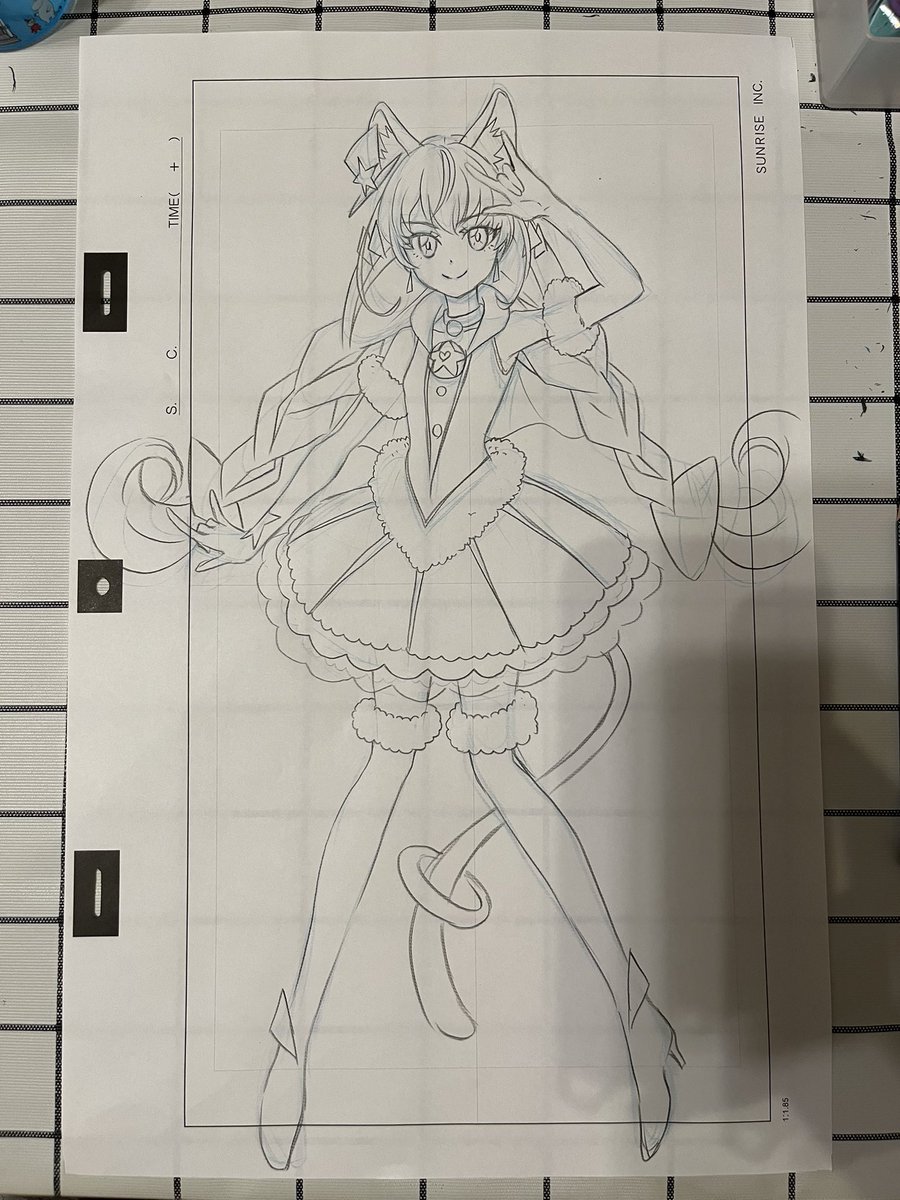 5歳女児のリクエストで永遠にプリキュアを描かされている
(紙は家を掃除した時に出てきた10年ぐらい前のやつ) 