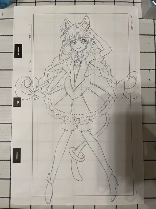 5歳女児のリクエストで永遠にプリキュアを描かされている
(紙は家を掃除した時に出てきた10年ぐらい前のやつ) 