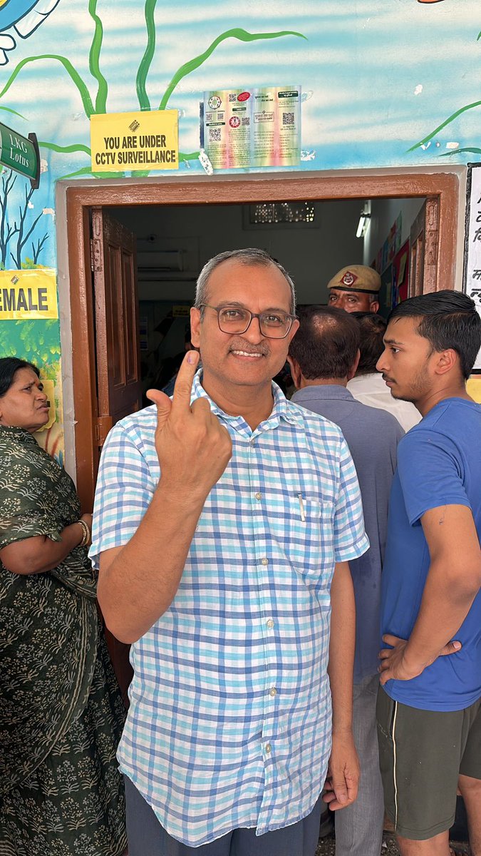 अमूल्य योगदान 👆🏽✌🏼🇮🇳

#LokSabhaEections2024 #GeneralElections2024