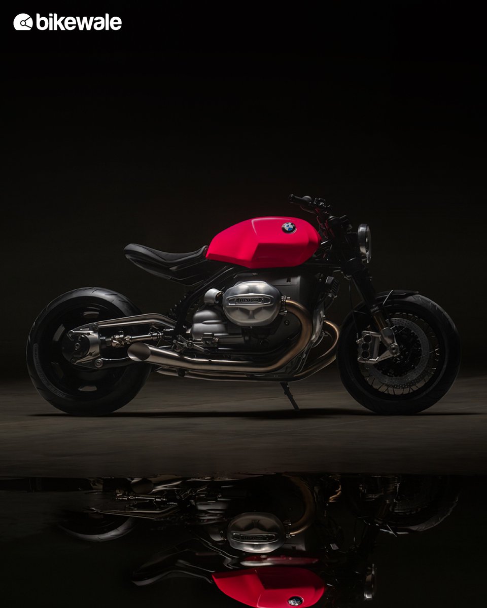 BikeWale's tweet photo. #BMW has taken the wraps off the new #R20Concept motorcycle. It previews what could be BMW’s new Boxer engined street motorcycle and going by the way the R20 Concept looks, it will be a rather unique sight on the roads. Read more: https://t.co/g6PumD6cBV

#bmwr20concept #bwnews https://t.co/SKDdn1p7gF