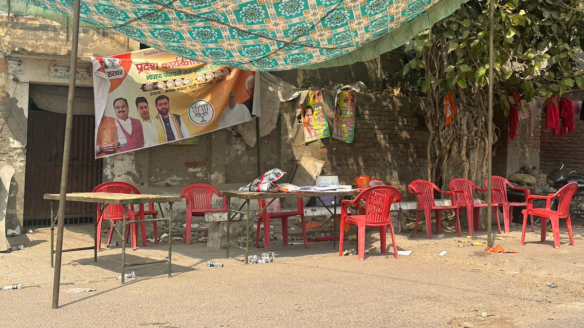 BJP workers left the booth at 2 PM in Haryana, absolute wave for INC 🔥

#Phase6 #Election2024