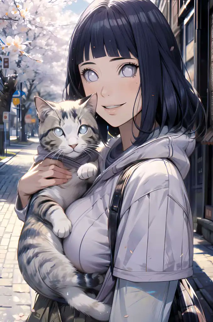 She found another Cat on this nice #Caturday and yes, she will keep this one aswell