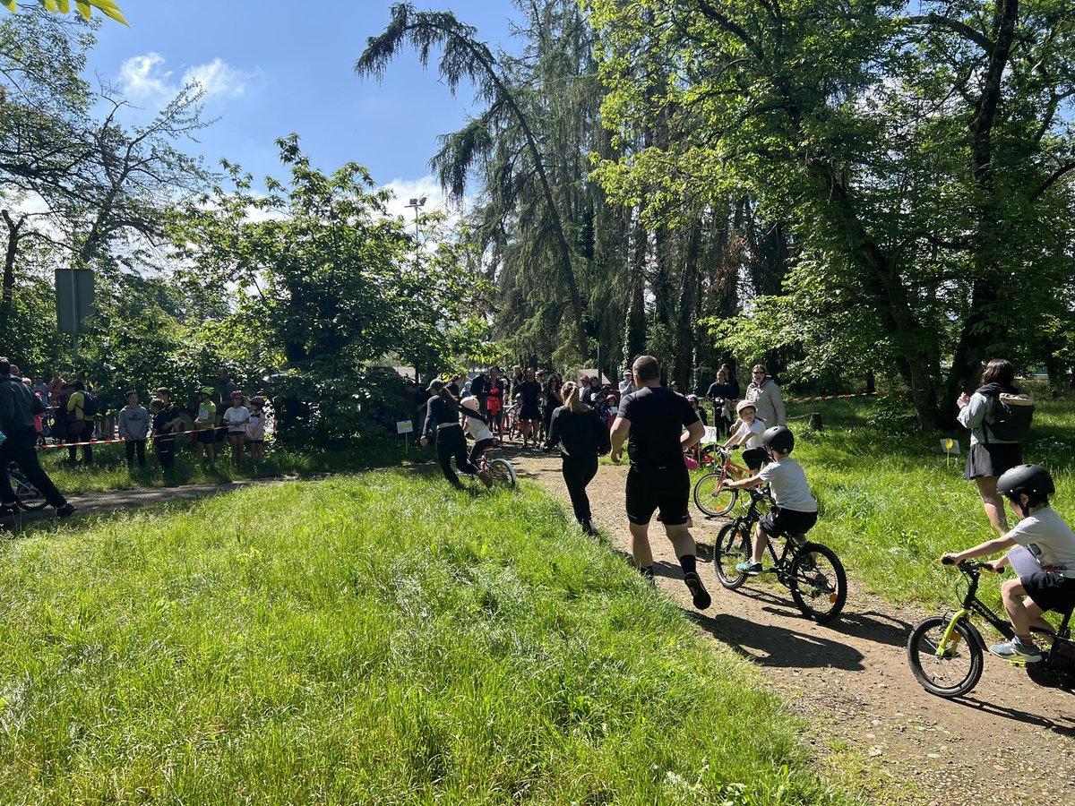 RUN &amp; BIKE 2024 de l’USEP Chablais. 130 équipes parents/enfants ont participé aux différentes courses et partagé un moment convivial en famille #G2024 #USEP #CircoThonon #CircoEvian <a href="/usepnationale/">USEP nationale</a> @EricLelong3