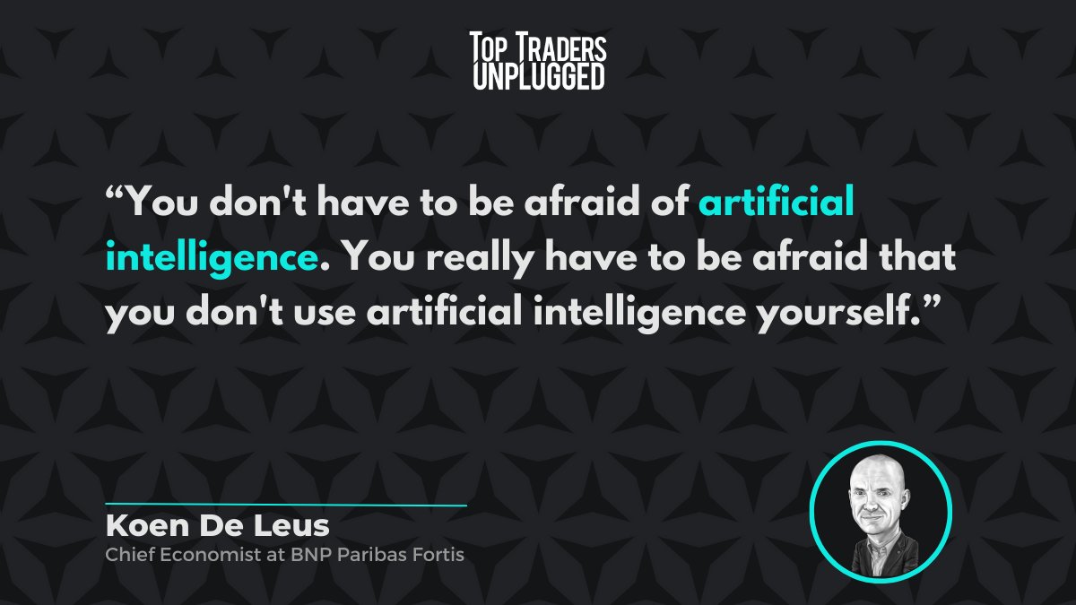 The companies of the future are AI-focused, and according to @KoenDeLeus, Chief Economist at BNP Paribas Fortis, we must learn to leverage it rather than fear it. Check out the episode for more of his insights!