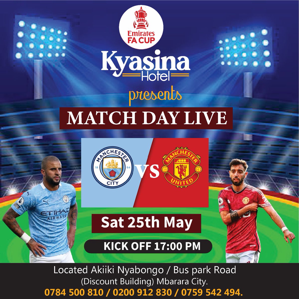 KyasinaU's tweet image. Come and  join us at Kyasina hotel in Mbarara for today’s match.

#havefuntoday #happymoments #goodvibes